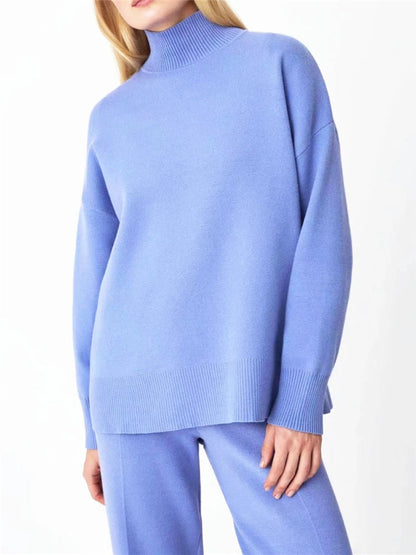 Celeste Cozy Knit Turtleneck Set