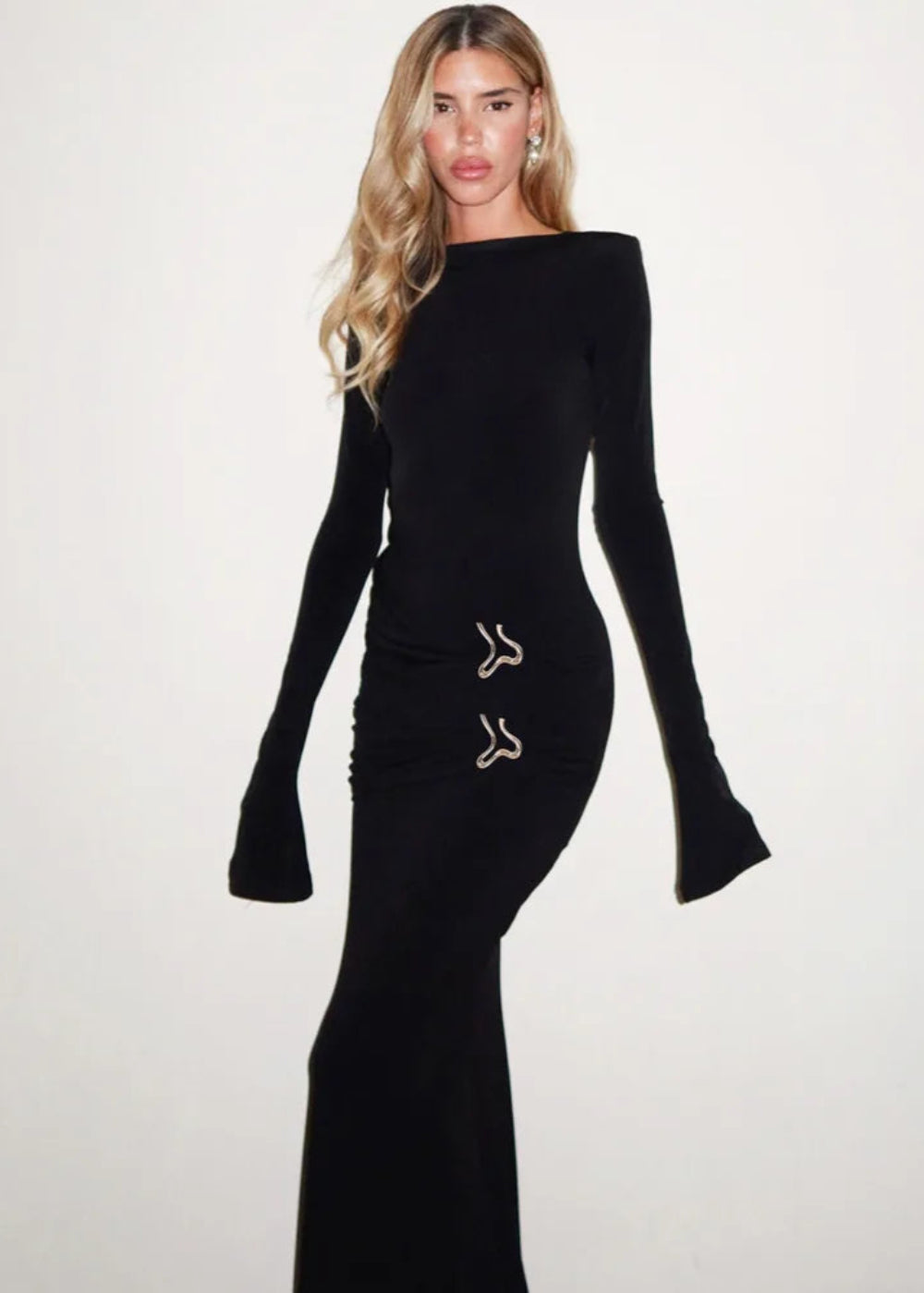 Eclipse Black Long Dress