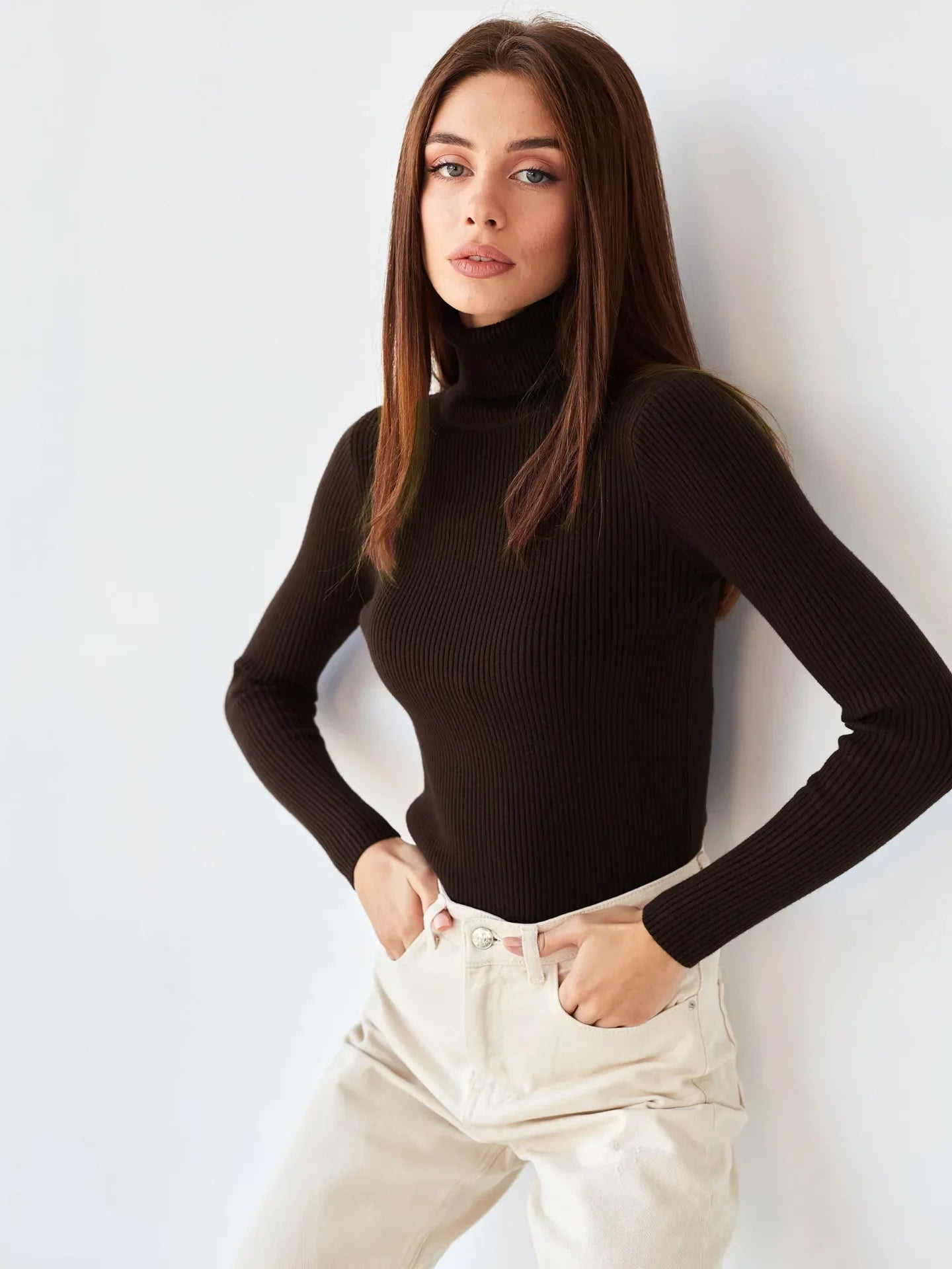 Basic Turtleneck Sweater